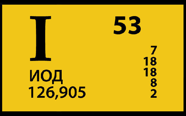 Йод в таблице менделеева дефицит йода в организме - Agape Medical Center in Moscow